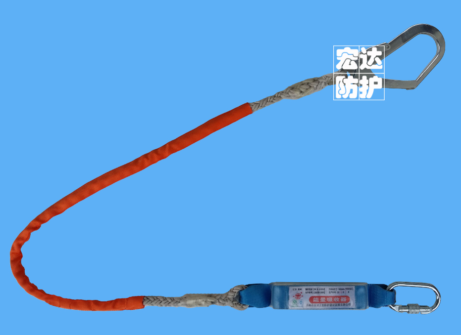 单绳单大钩缓冲系绳