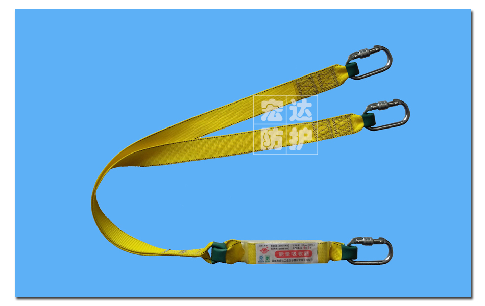 双扁带双环形钩缓冲系带-1