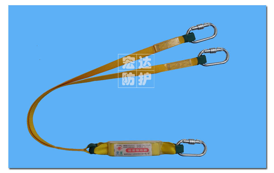 双扁带双环形钩缓冲系带-2
