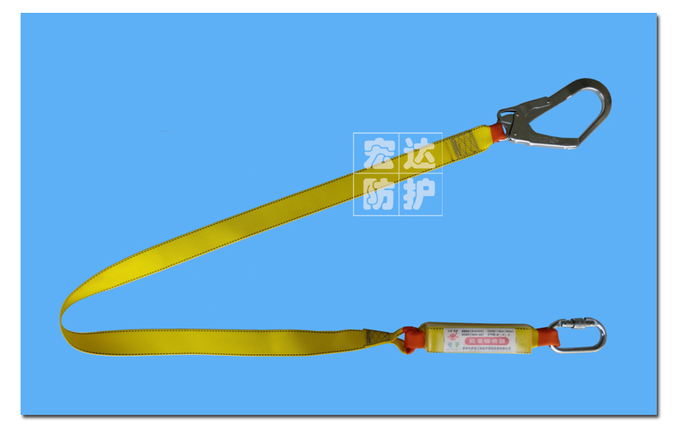 单扁带单大钩缓冲系带-1